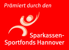 Prämiert durch Sportfonds der Sparkasse Hannover